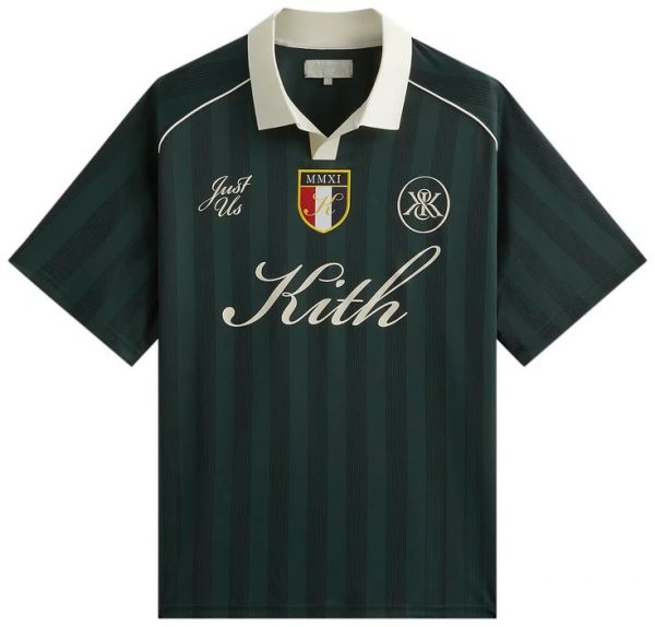 Kith Shadow Stripe Marcel Soccer Top